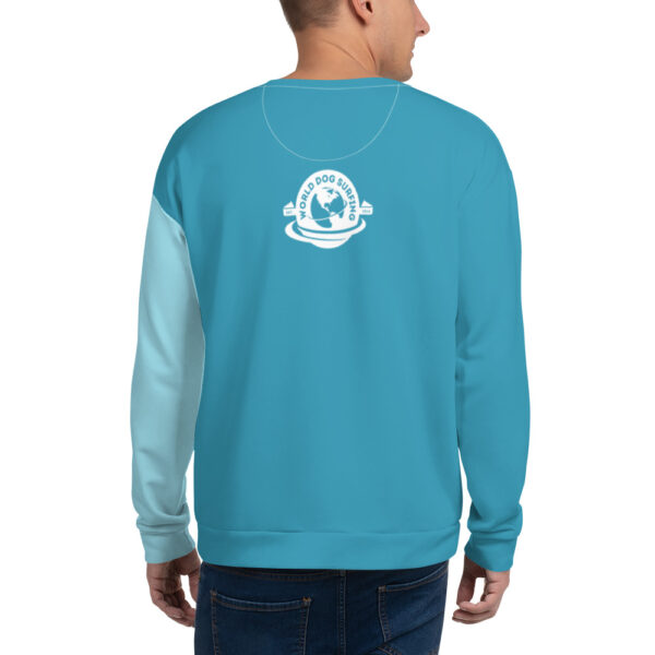 World Dog Surfing Championships #999 Unisex Sweatshirt - Image 3