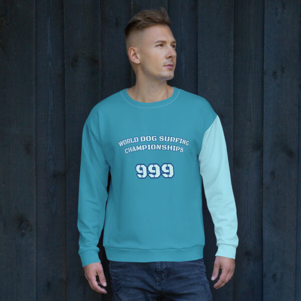 World Dog Surfing Championships #999 Unisex Sweatshirt - Image 4