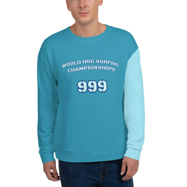 World Dog Surfing Championships #999 Unisex Sweatshirt - Image 5