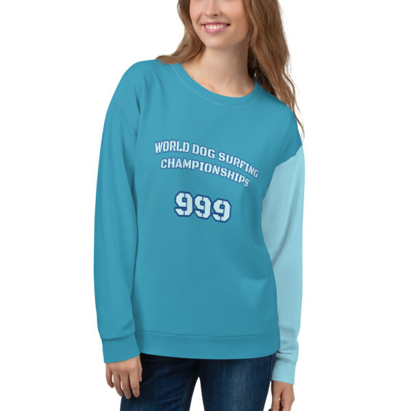 World Dog Surfing Championships #999 Unisex Sweatshirt - Image 7